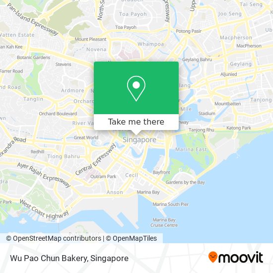 Wu Pao Chun Bakery map