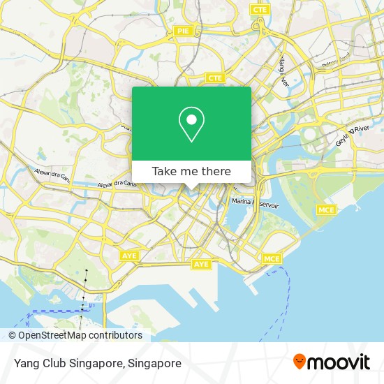 Yang Club Singapore地图
