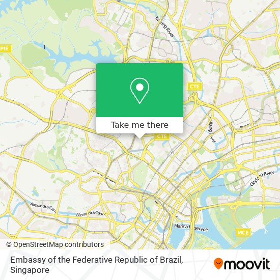 Embassy of the Federative Republic of Brazil地图