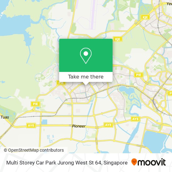 Multi Storey Car Park Jurong West St 64 map