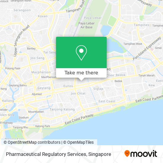 Pharmaceutical Regulatory Services map