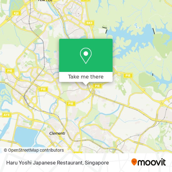 Haru Yoshi Japanese Restaurant地图