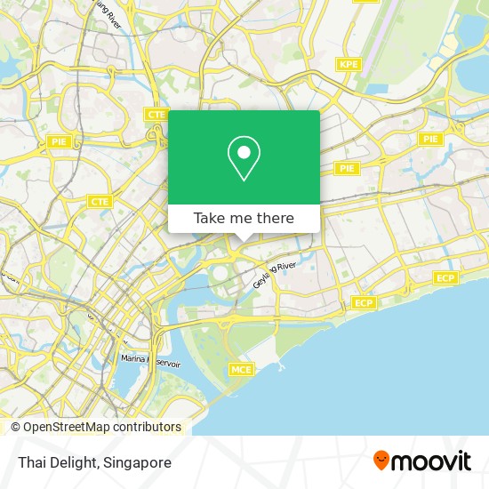 Thai Delight地图