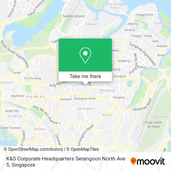 K&S Corporate Headquarters Serangoon North Ave 5 map
