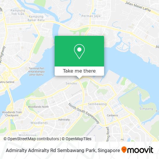 Admiralty Admiralty Rd Sembawang Park map