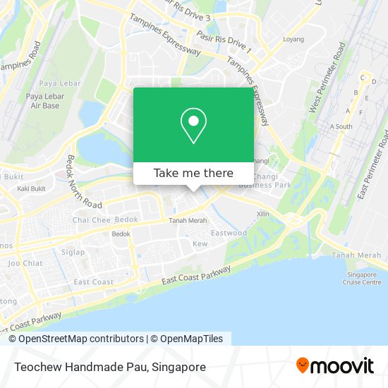 Teochew Handmade Pau map