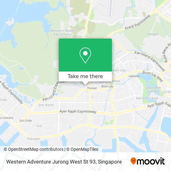 Western Adventure Jurong West St 93地图