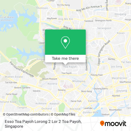 Esso Toa Payoh Lorong 2 Lor 2 Toa Payoh地图