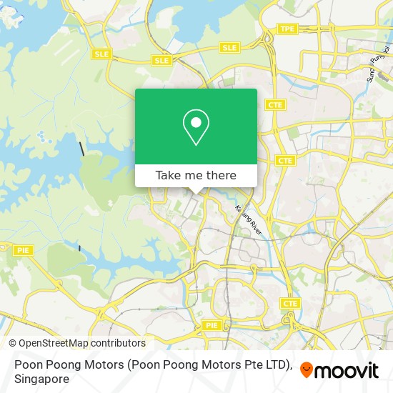 Poon Poong Motors (Poon Poong Motors Pte LTD) map