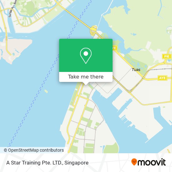 A Star Training Pte. LTD. map