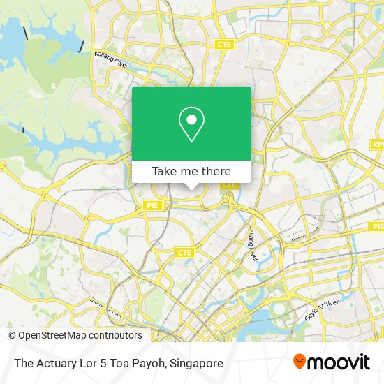 The Actuary Lor 5 Toa Payoh map