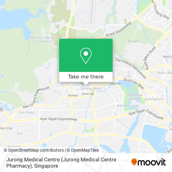 Jurong Medical Centre map