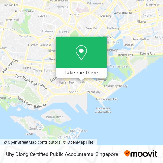 Uhy Diong Certified Public Accountants map