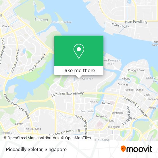 Piccadilly Seletar地图