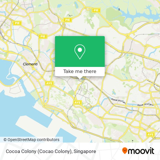 Cocoa Colony (Cocao Colony) map