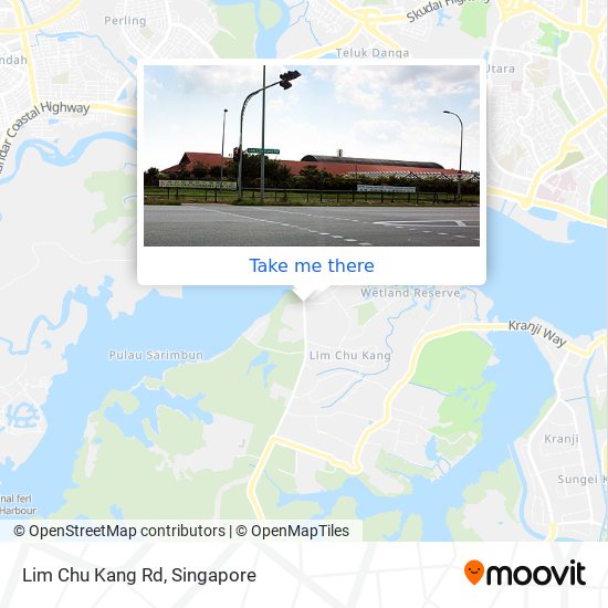 Lim Chu Kang Rd map