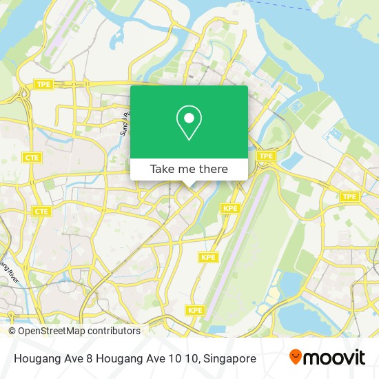 Hougang Ave 8 Hougang Ave 10 10地图