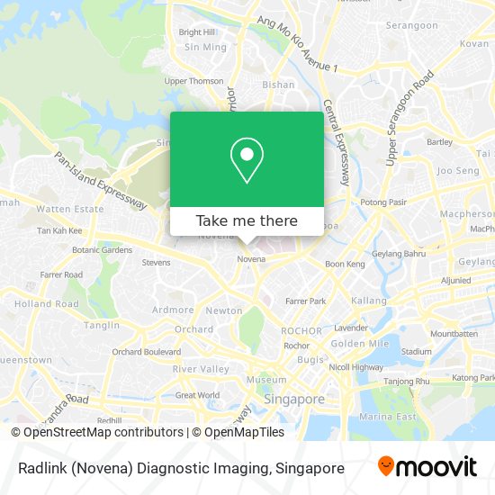 Radlink (Novena) Diagnostic Imaging map