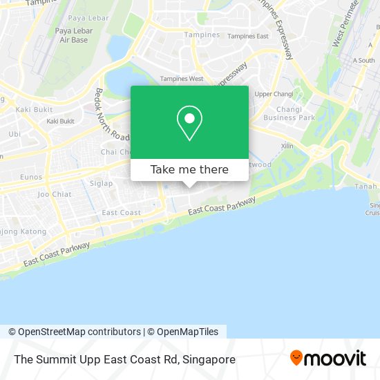The Summit Upp East Coast Rd map