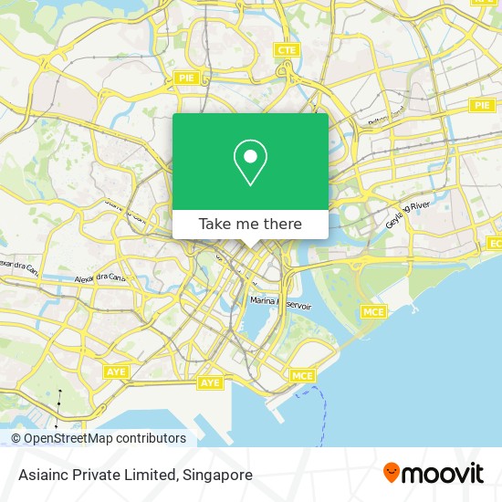 Asiainc Private Limited map