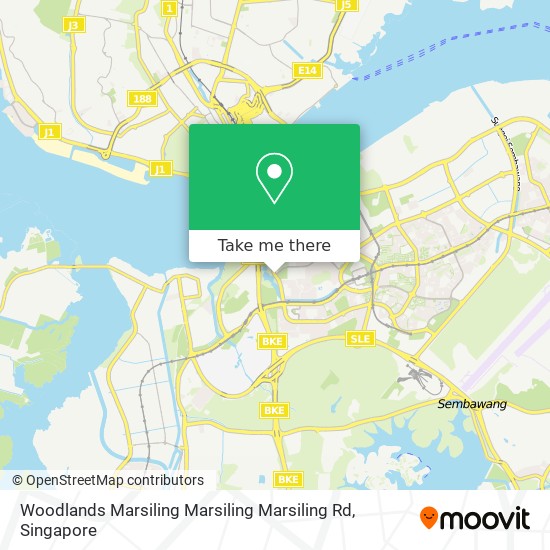 Woodlands Marsiling Marsiling Marsiling Rd地图