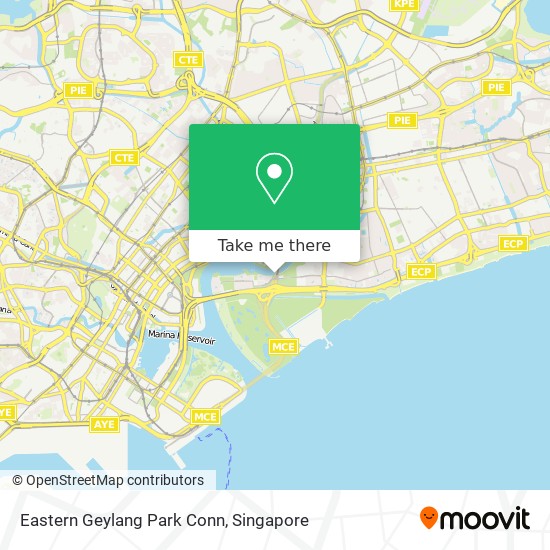 Eastern Geylang Park Conn地图