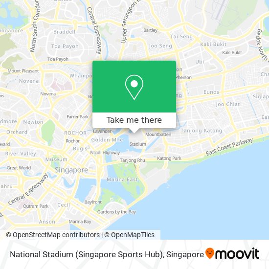 National Stadium (Singapore Sports Hub) map