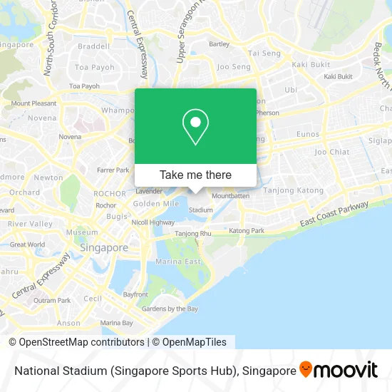 National Stadium (Singapore Sports Hub)地图