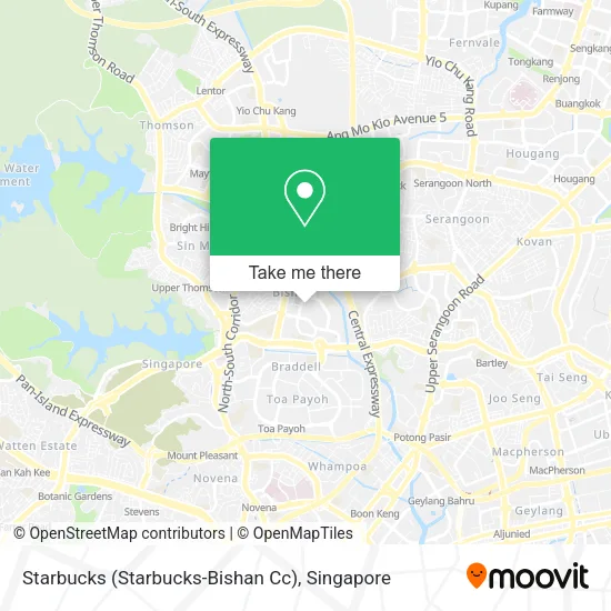 Starbucks (Starbucks-Bishan Cc) map