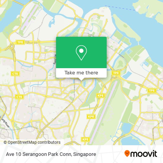 Ave 10 Serangoon Park Conn地图