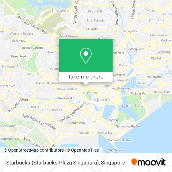Starbucks (Starbucks-Plaza Singapura)地图