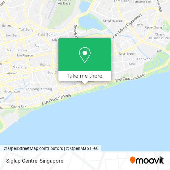 Siglap Centre map