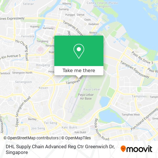 DHL Supply Chain Advanced Reg Ctr Greenwich Dr map