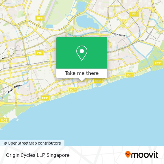 Origin Cycles LLP map