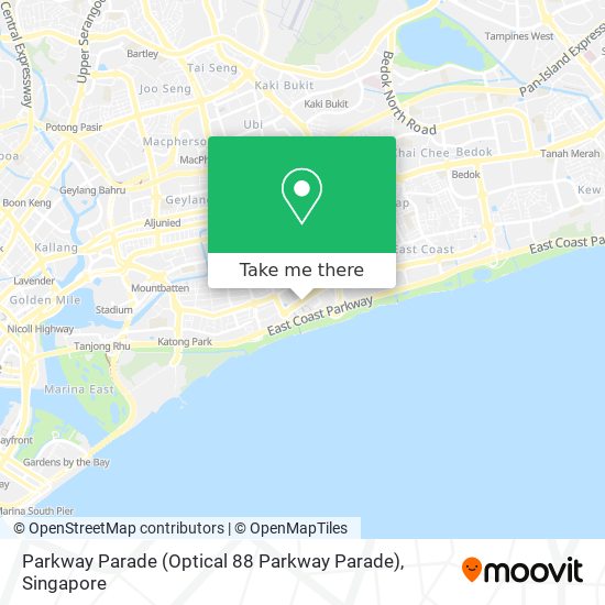 Parkway Parade (Optical 88 Parkway Parade) map