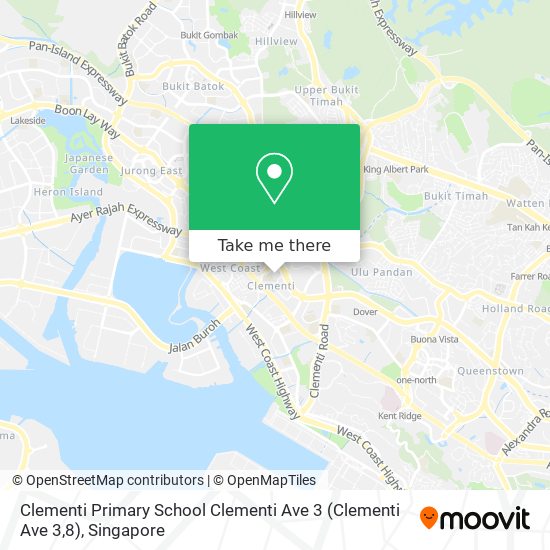 Clementi Primary School Clementi Ave 3 (Clementi Ave 3,8)地图