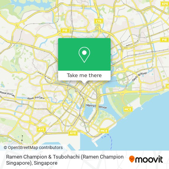 Ramen Champion & Tsubohachi (Ramen Champion Singapore) map