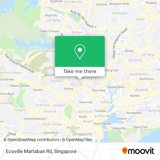 Ecoville Martaban Rd地图