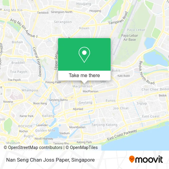 Nan Seng Chan Joss Paper map