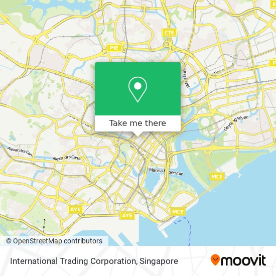 International Trading Corporation map