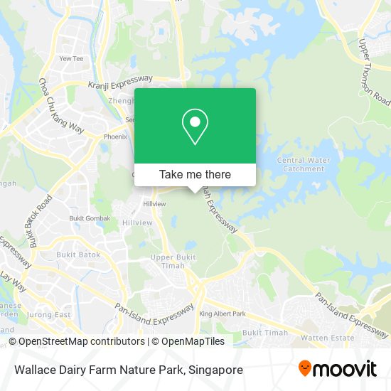 Wallace Dairy Farm Nature Park map