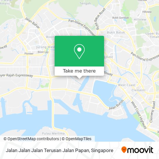 Jalan Jalan Jalan Terusan Jalan Papan地图