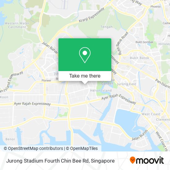 Jurong Stadium Fourth Chin Bee Rd map