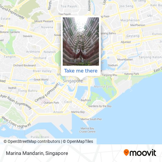 Marina Mandarin map