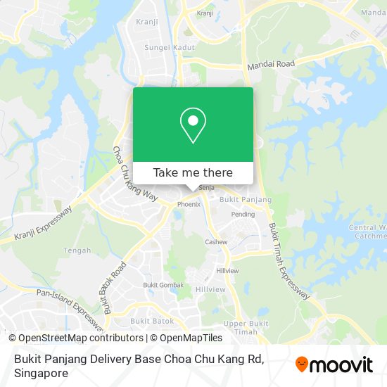 Bukit Panjang Delivery Base Choa Chu Kang Rd地图
