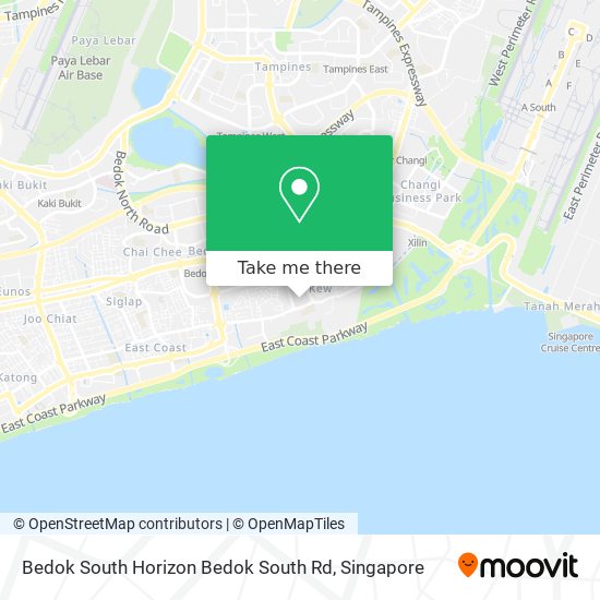 Bedok South Horizon Bedok South Rd map