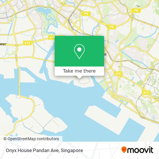 Onyx House Pandan Ave map