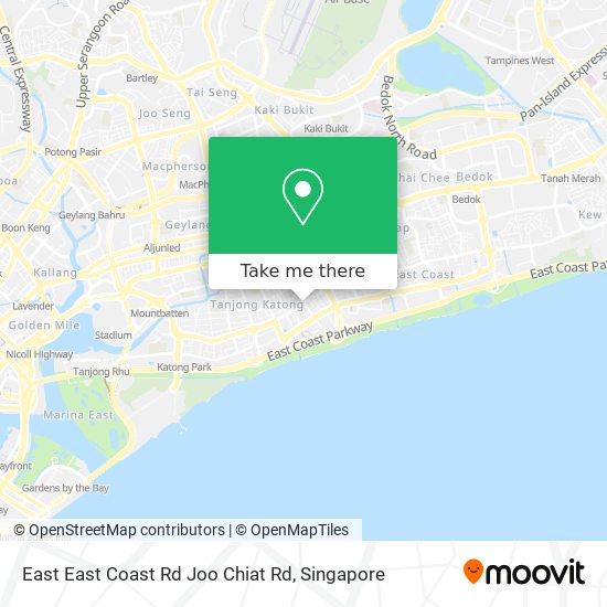 East East Coast Rd Joo Chiat Rd map