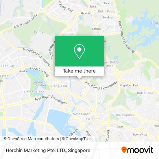 Herchin Marketing Pte. LTD. map