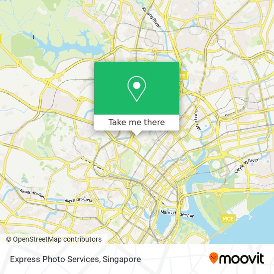 Express Photo Services map